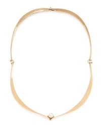 A Modernist Yellow Gold and Cultured Pearl Collar Necklace, Ed Wiener, Circa 1952, 18.20 dwts.