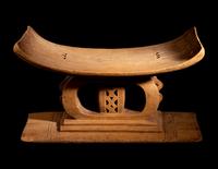 Two Ashanti Wood Stools