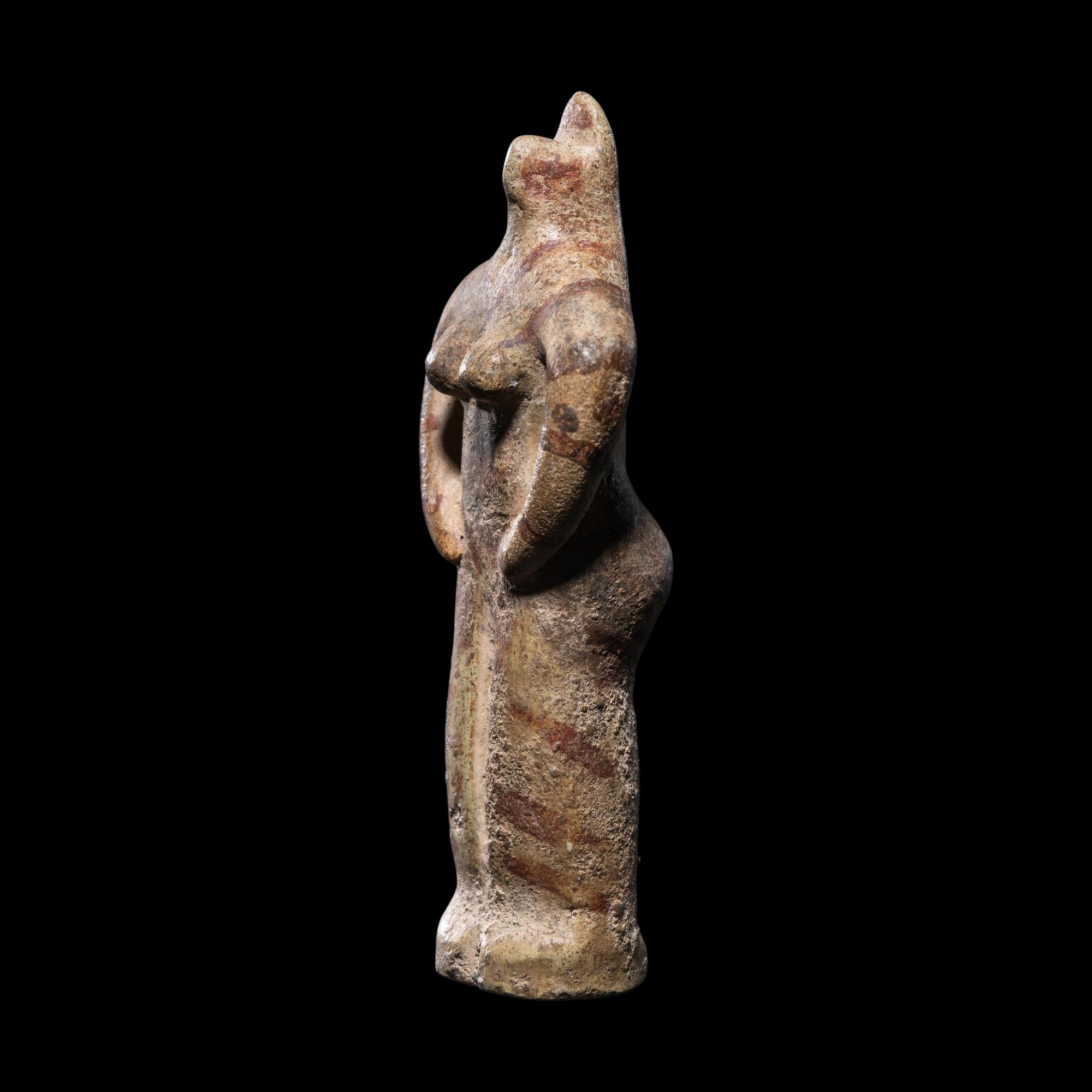 A Syrian Terracotta Female Figure