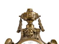 A French Gilt Bronze Cartel Clock