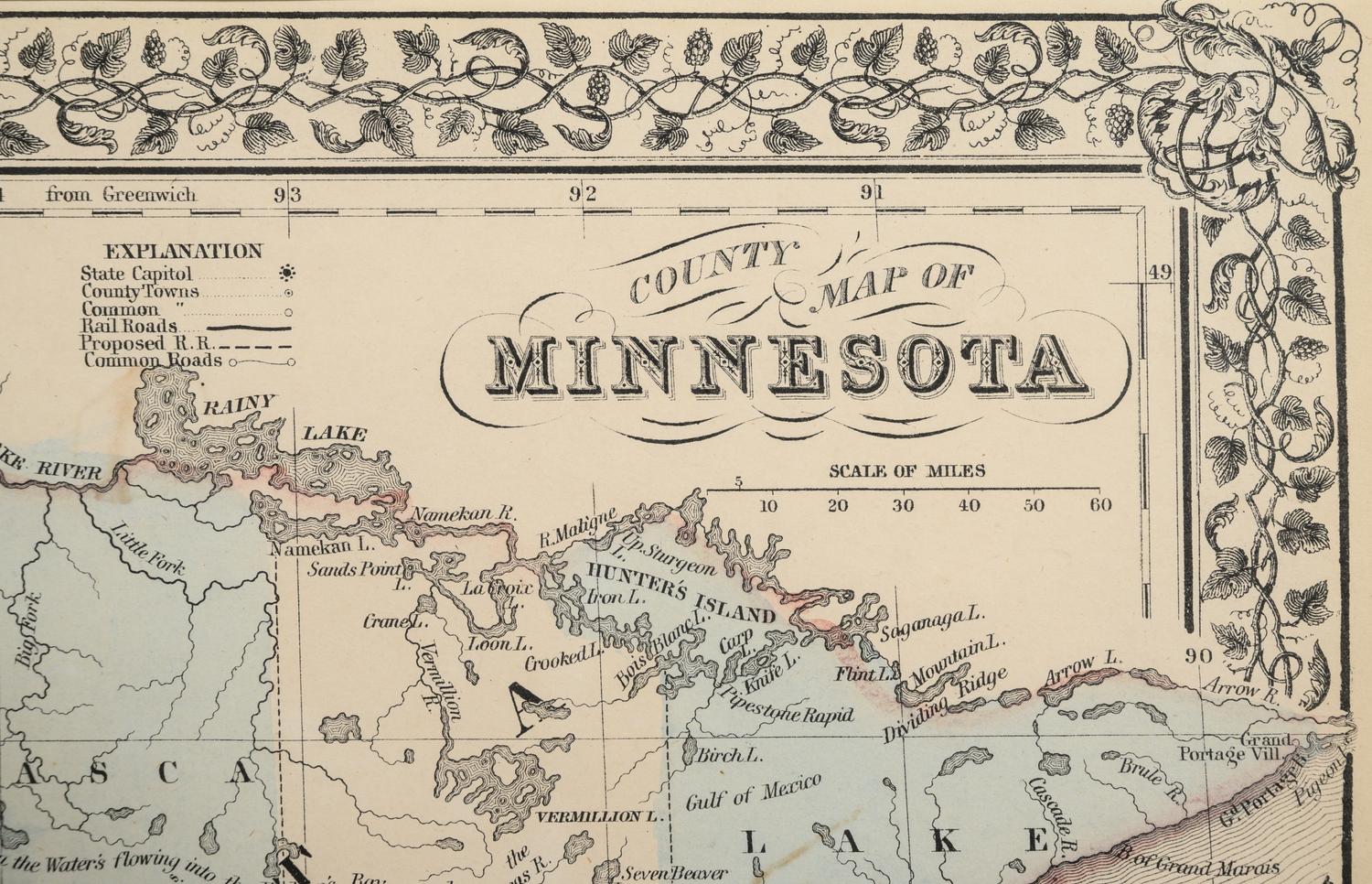 A Group of 11 19th and 20th century maps, comprising: