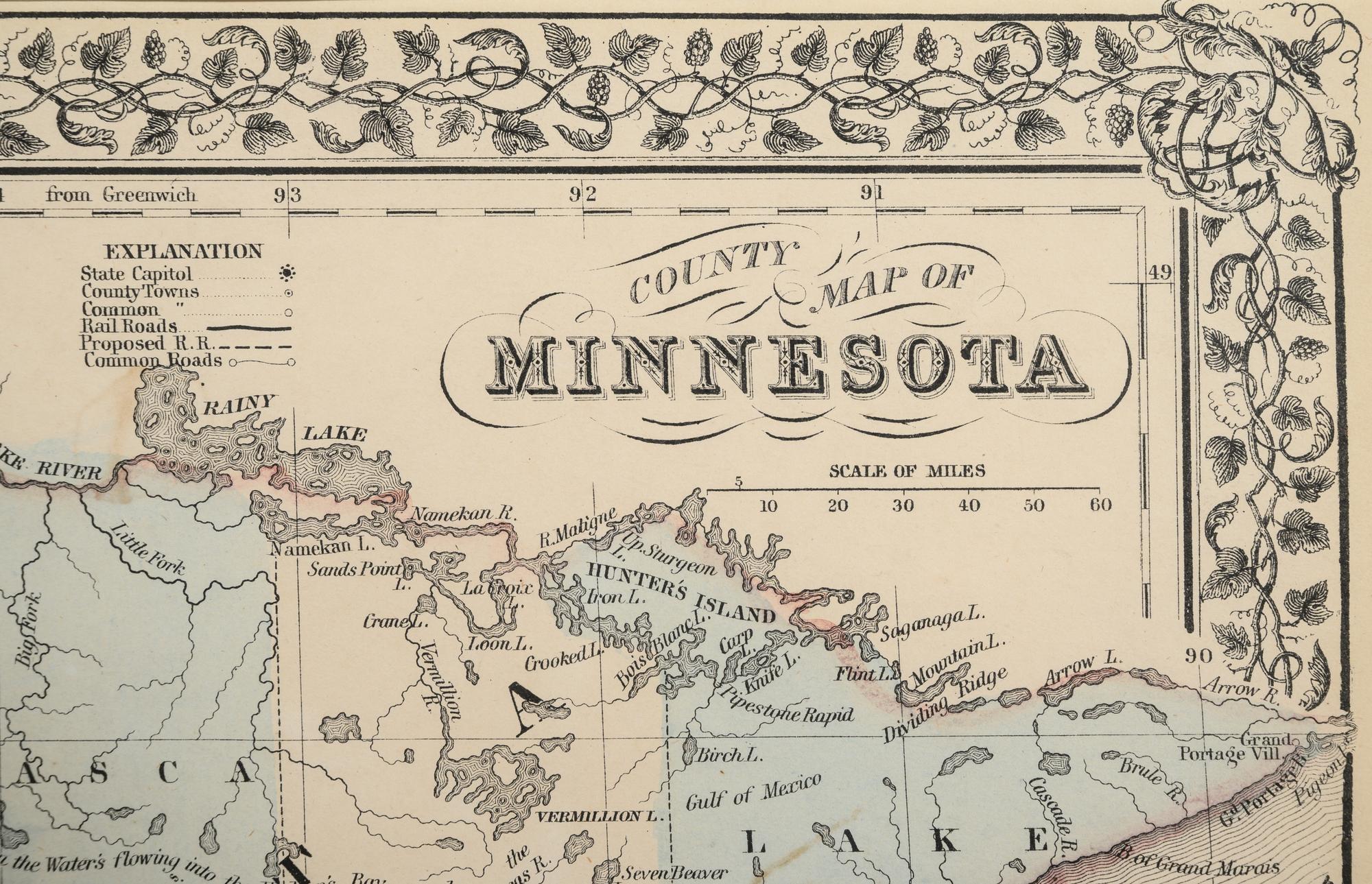 A Group of 11 19th and 20th century maps, comprising: