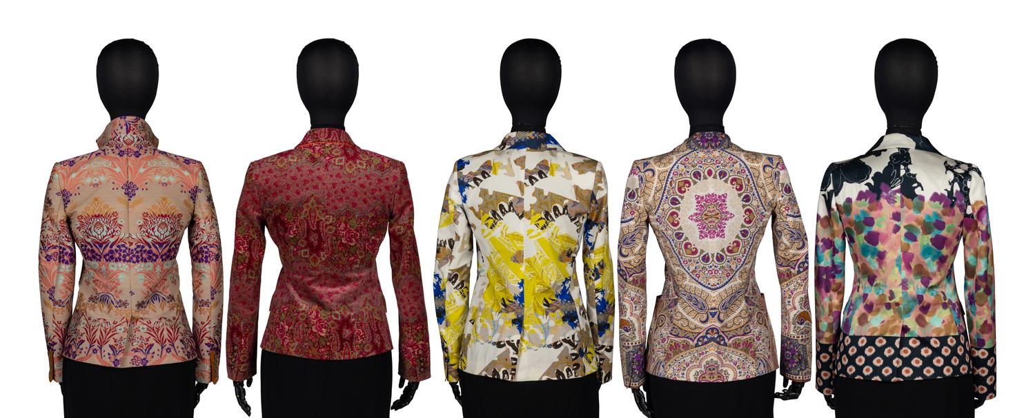 A Group of Five Etro Jackets