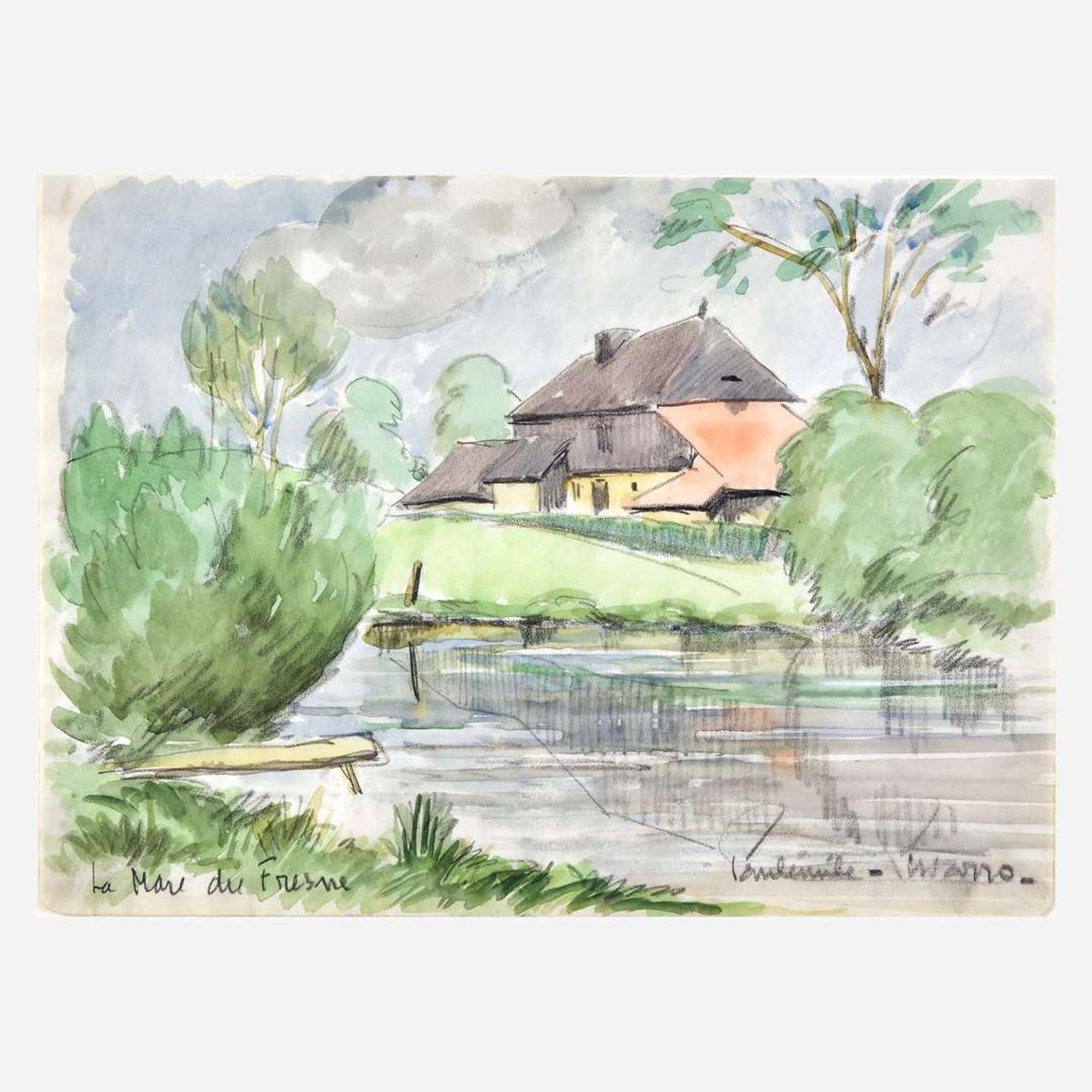 Paul-Émile Pissarro (French, 1884–1972) La Mare du Fresne