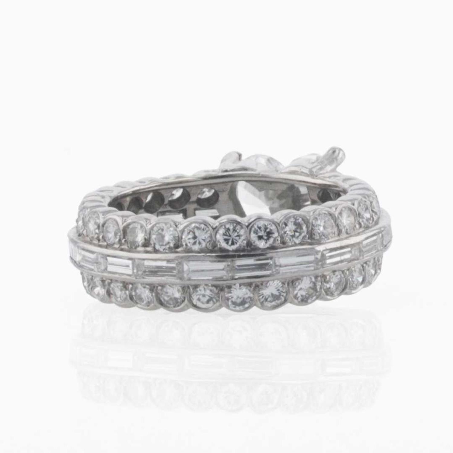 A Platinum and Heart Shaped Diamond Ring 1.92 Carat Heart-Shape Diamond, GIA Certified