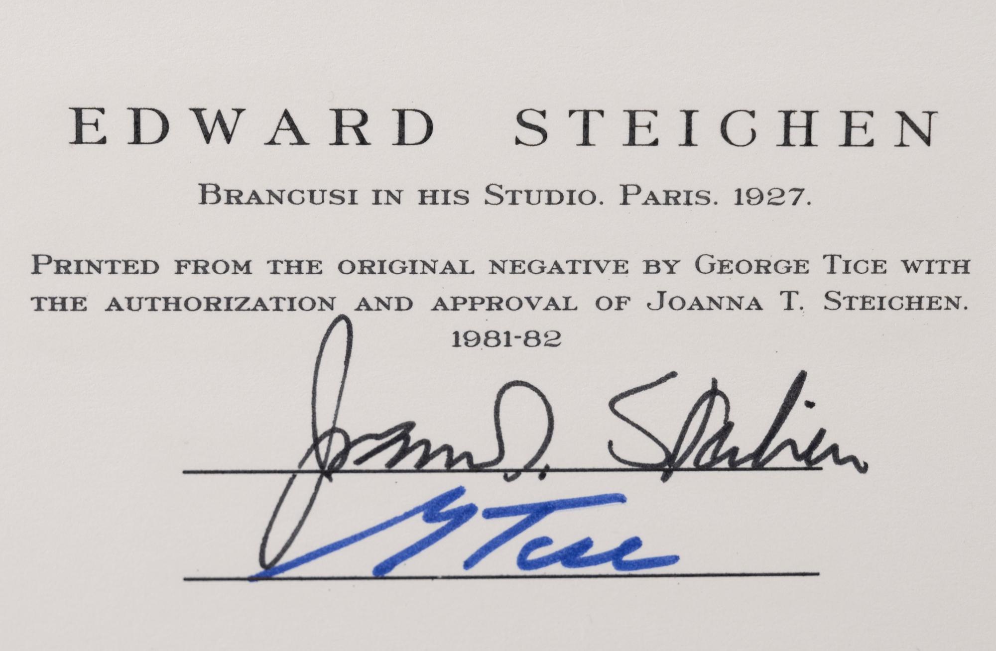 A group of twenty-one photographs (from Twenty-five Photographs printed by George Tice with labels signed by George Tice and Joanna Steichen)