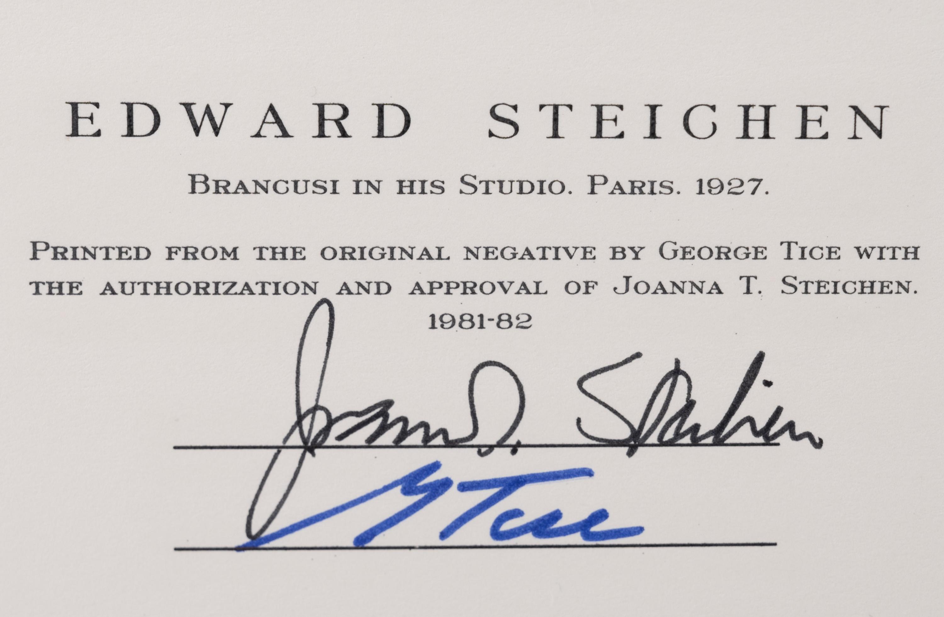 A group of twenty-one photographs (from Twenty-five Photographs printed by George Tice with labels signed by George Tice and Joanna Steichen)