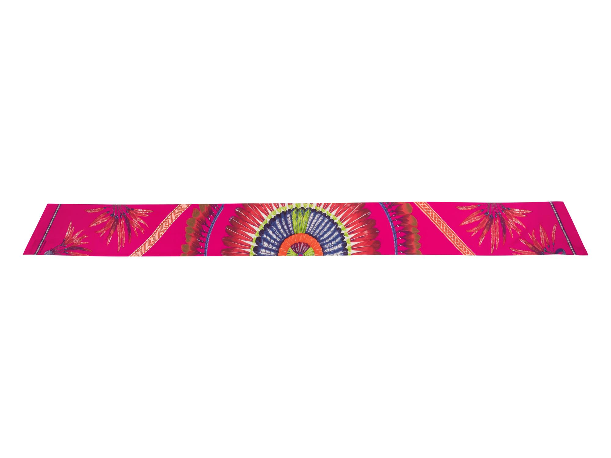 Three Hermès 160cm Silk Scarf, Le Maxi-Twilly