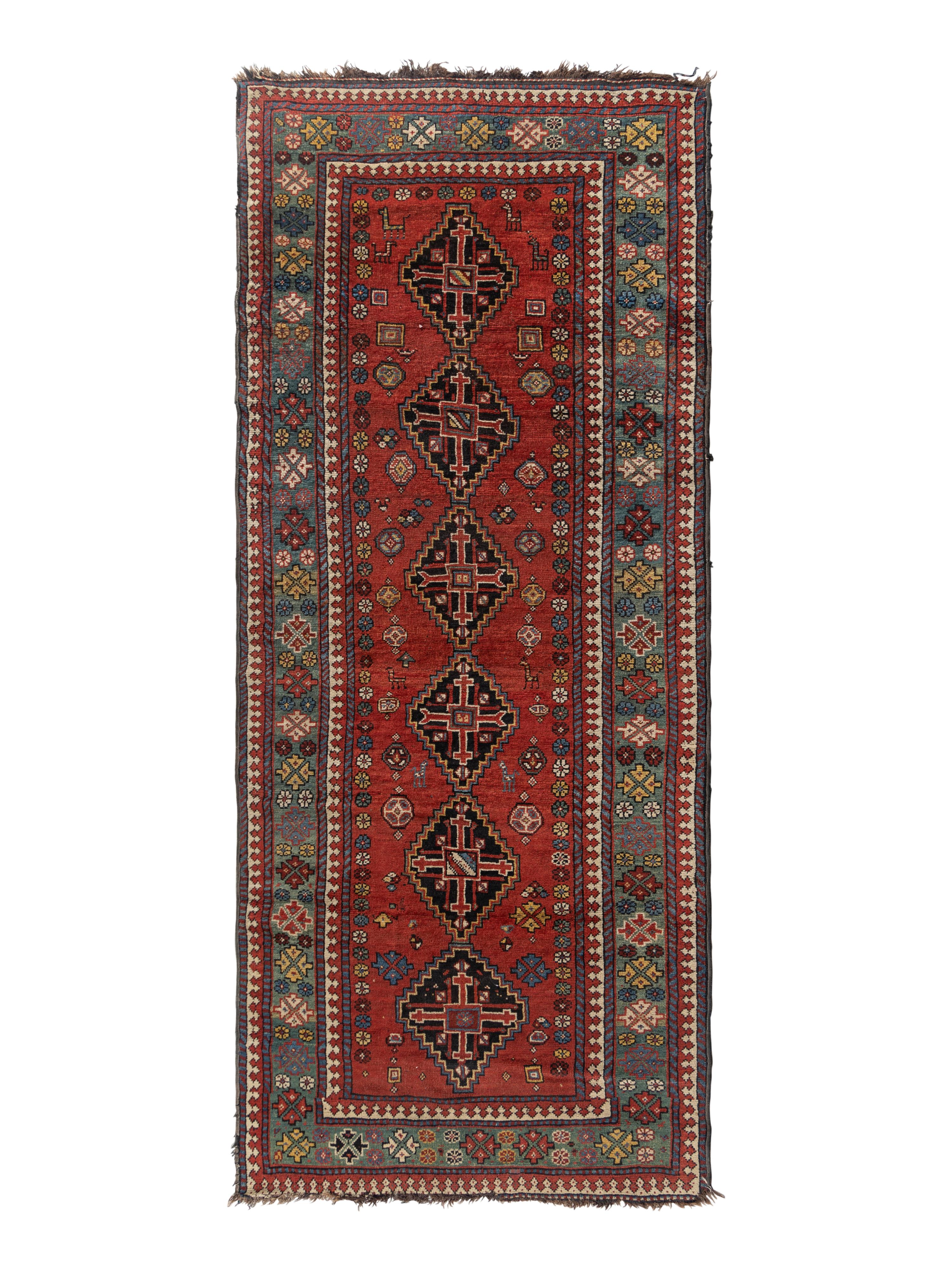 A Kazak Wool Rug