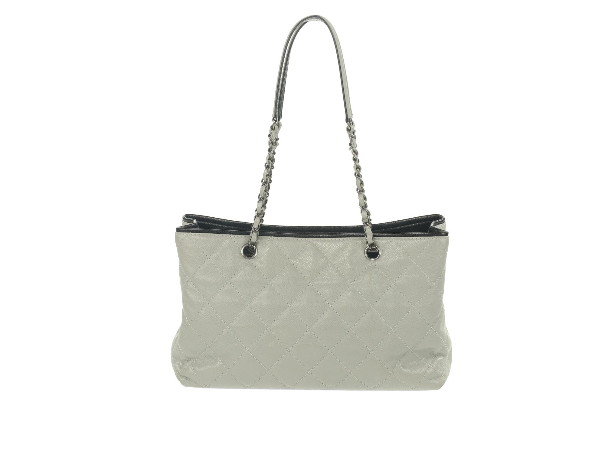 Chanel Be Caviar Tote in Quilted Caviar Leather