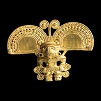 A Tairona Tumbaga Pendant