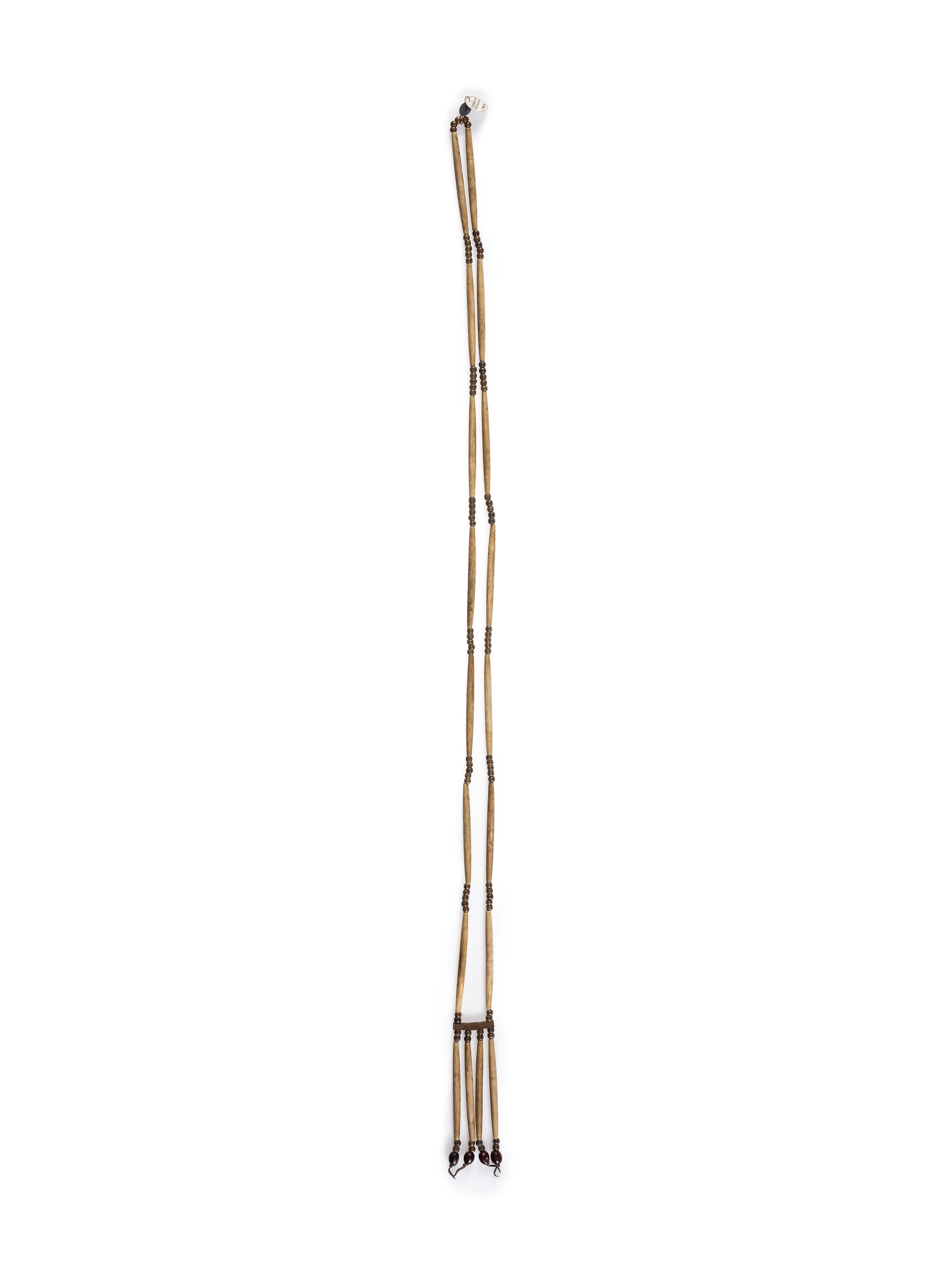 Comanche Bone Hairpipe Necklace