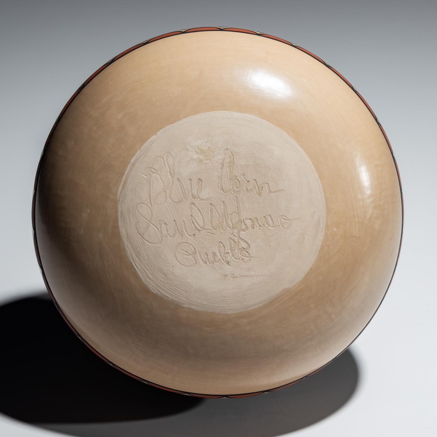 Polychrome Pottery Bowl