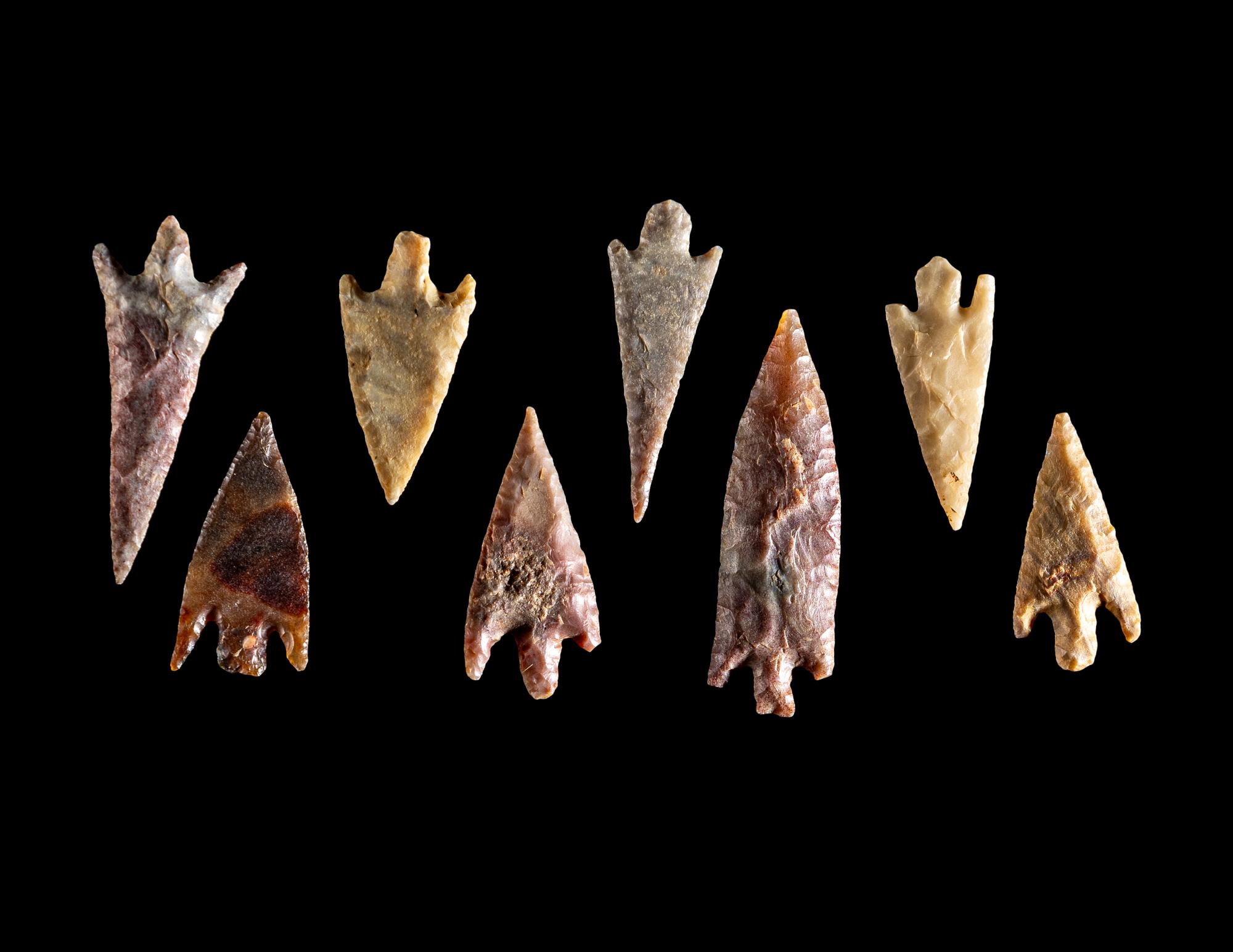 101 Neolithic Flint Points