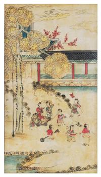 Anonymous, (Korean, second half of 19th Century), Baekjado (One Hundred Children)