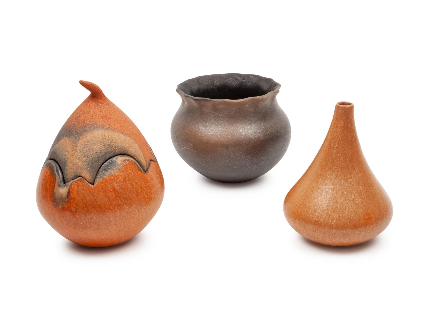 Micaceous Pottery Jars