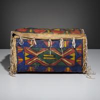 Sioux Painted Parfleche Box