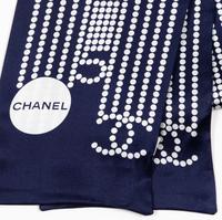 Chanel Black Neck Scarf, 1990-2000s