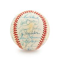 A Group of 19 Los Angeles Angels Signed Baseballs,