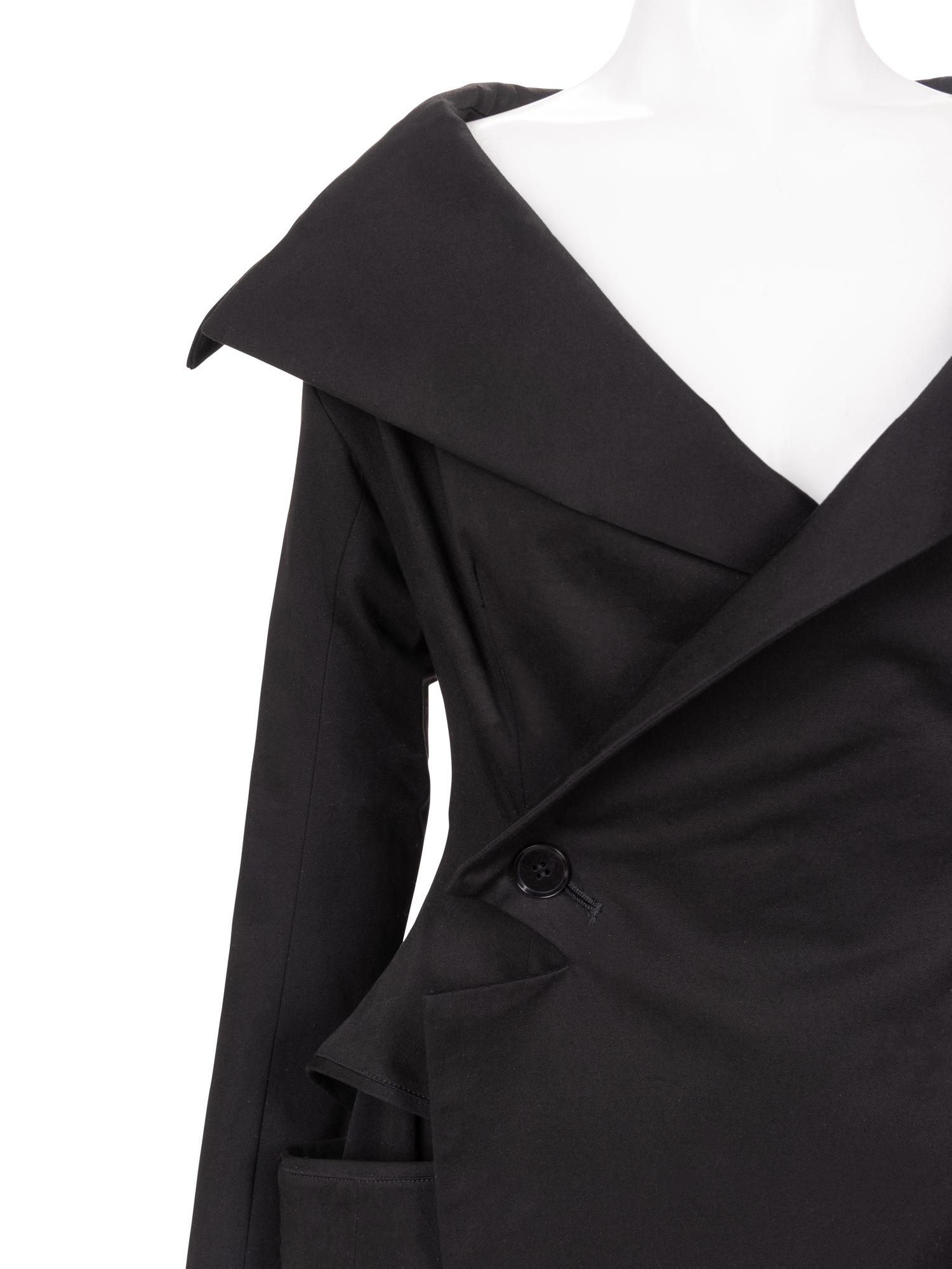 Two Yohji Yamamoto Pieces: One Coat and One Skirt, 1990-2000s
