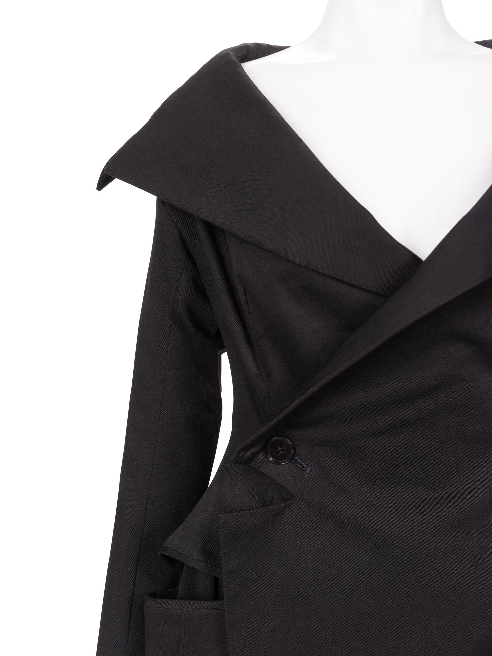 Two Yohji Yamamoto Pieces: One Coat and One Skirt, 1990-2000s