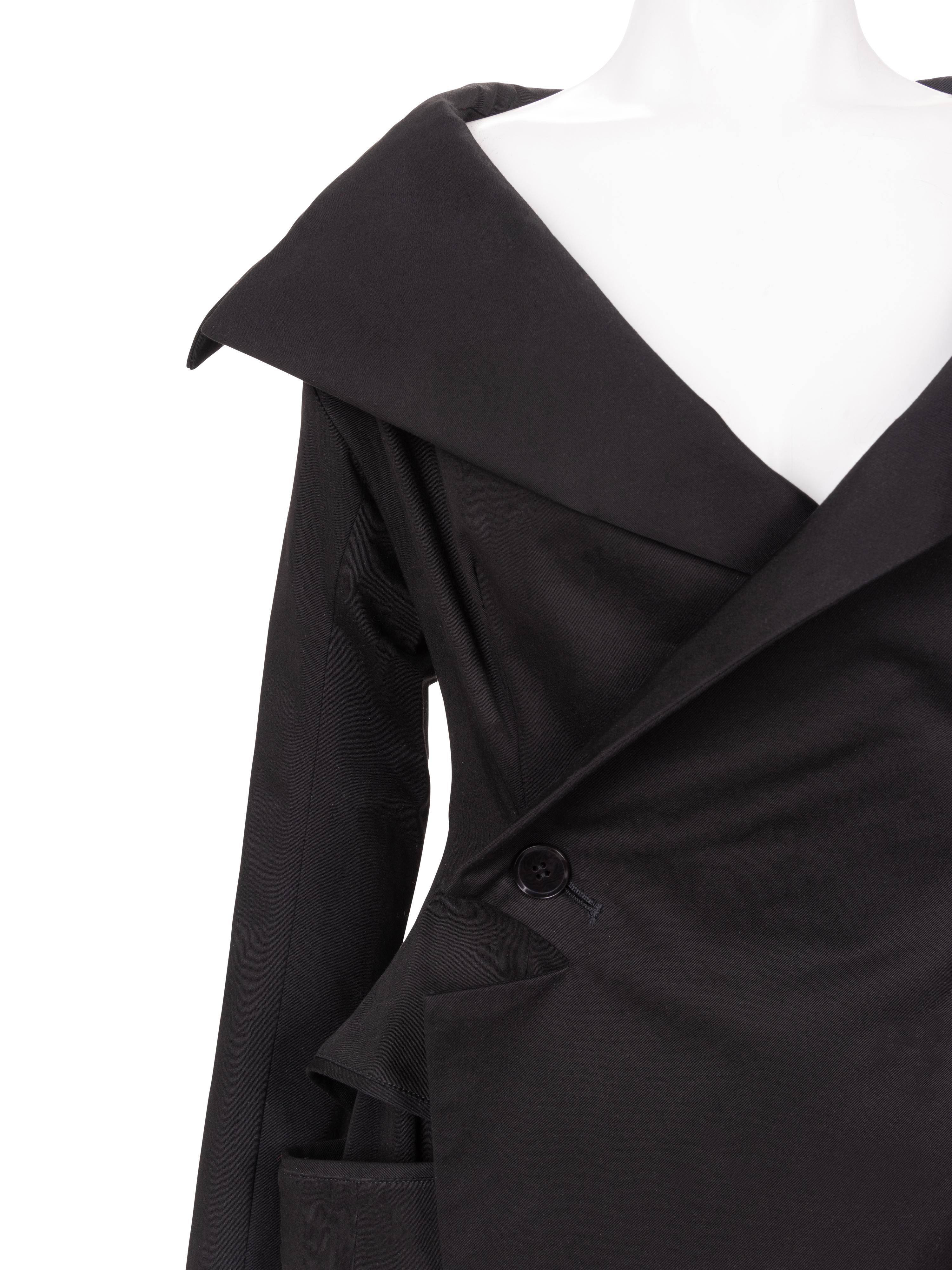 Two Yohji Yamamoto Pieces: One Coat and One Skirt, 1990-2000s
