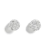 DIAMOND CLUSTER EARRINGS