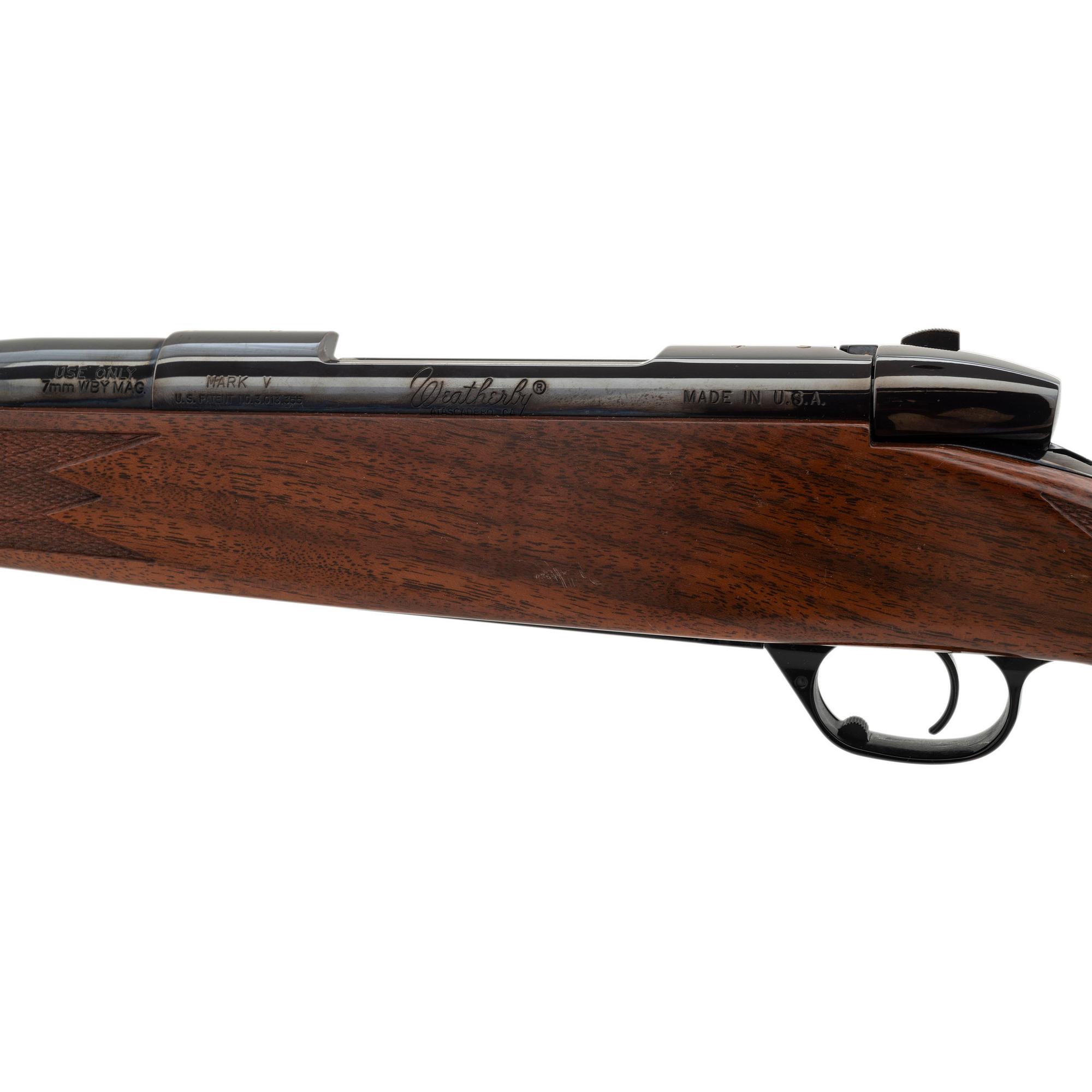 * Weatherby Mark V 7mm Weatherby Magnum Rifle