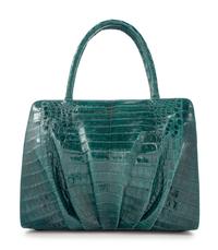 Nancy Gonzalez Green Crocodile Bag, 2000s