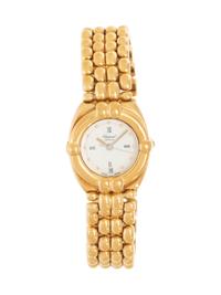 CHOPARD, 18K YELLOW GOLD 'GSTAAD' WATCH