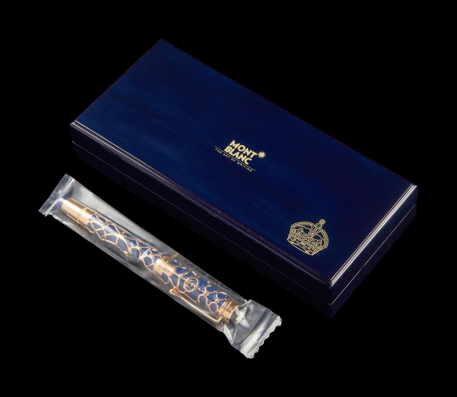 A Montblanc Limited Edition The Prince Regent Fountain Pen
