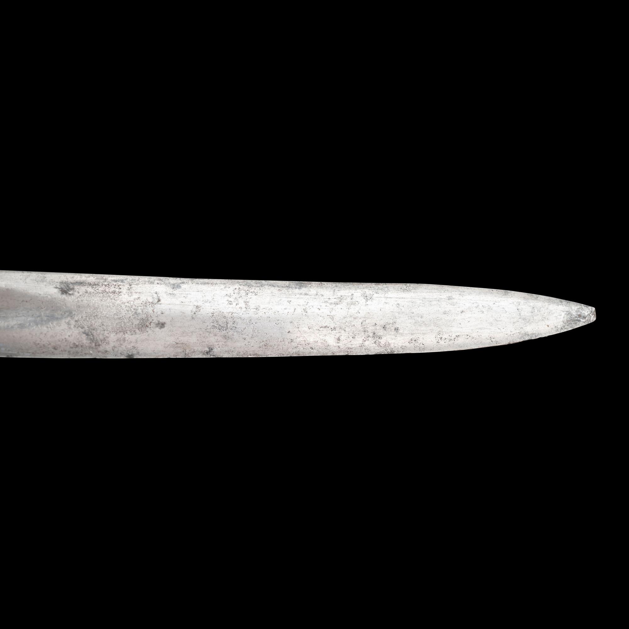 Archive of a Confederate Mobile-Made Etched Blade Staff & Field Officers Sword, Leech & Rigdon Two-Piece Belt Plate and Belt, Colt Navy and Holster likely of Capt. (Lt. Col.) R.H Shotwell