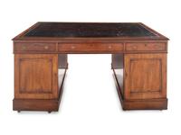 A George III Mahogany Partners’ Desk