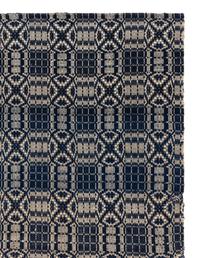 Three Cotton and Wool Jacquard Coverlets