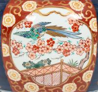 A Pair of Imari Porcleian Jardinieres