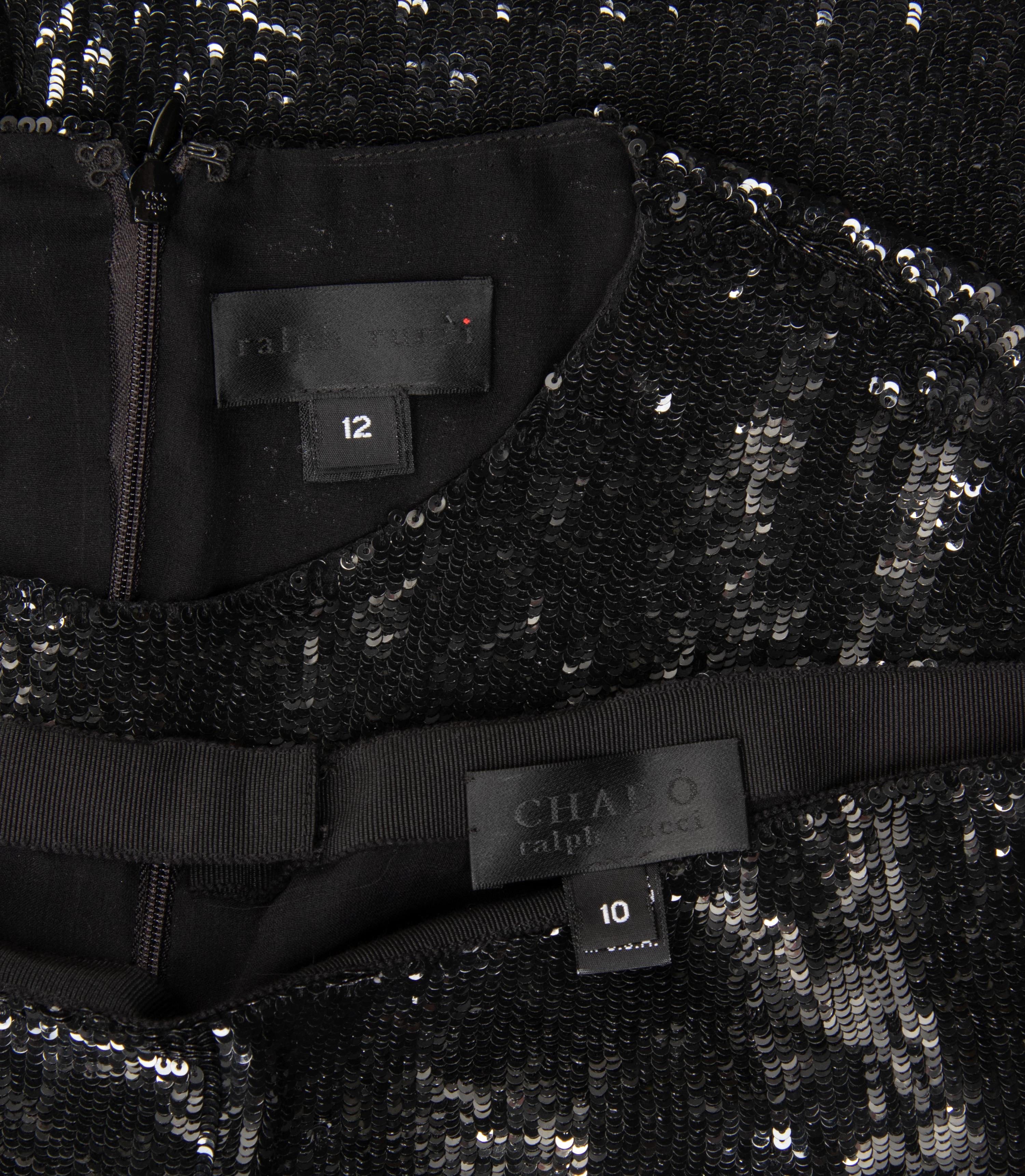 Ralph Rucci Sequined Top and Pants Ensemble, 2013