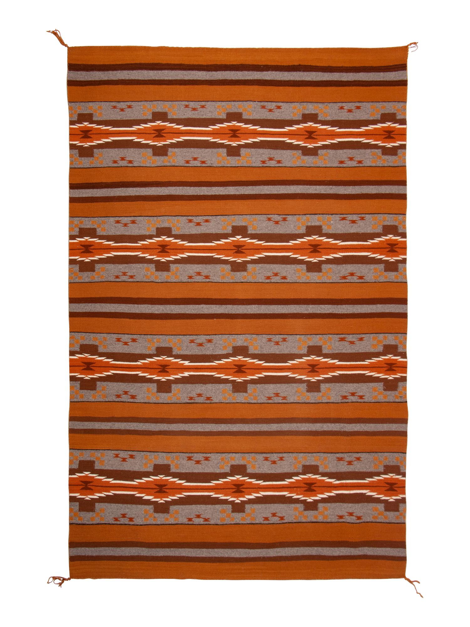 Navajo Wide Ruins Pattern Weaving / Rug