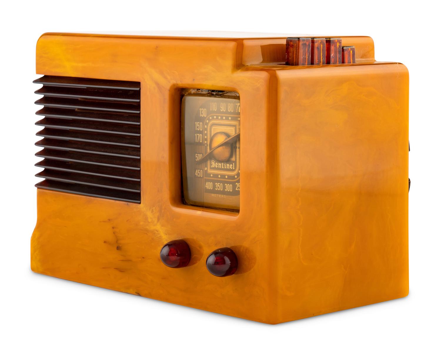A Sentinel 195ULTA Pushbutton Radio