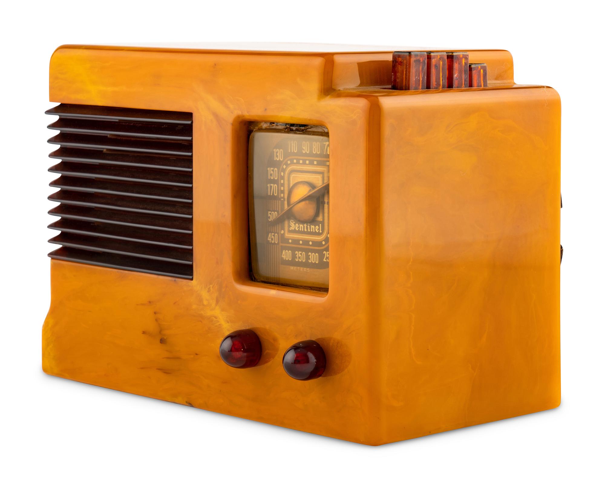 A Sentinel 195ULTA Pushbutton Radio