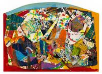 Sam Gilliam, (American, b. 1933), Untitled, 1989