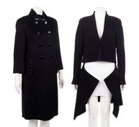 Three Designer Coats: Two Akris, One Giorgio Armani