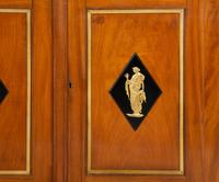 A Continental Neoclassical Mahogany Cabinet