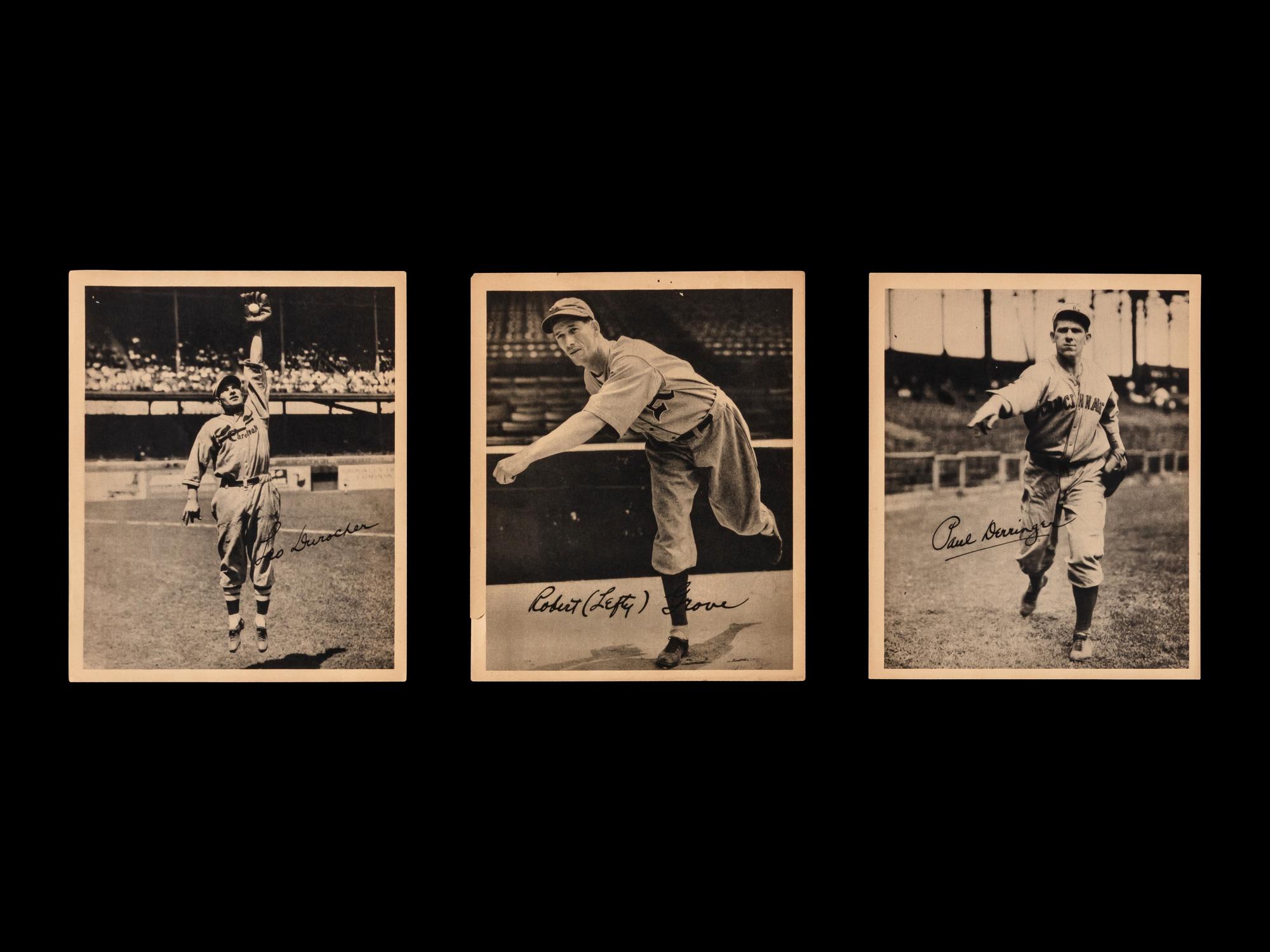 A Collection of 1934 Butterfinger Baseball Premiums Including Multiple Hall of Famers (9)