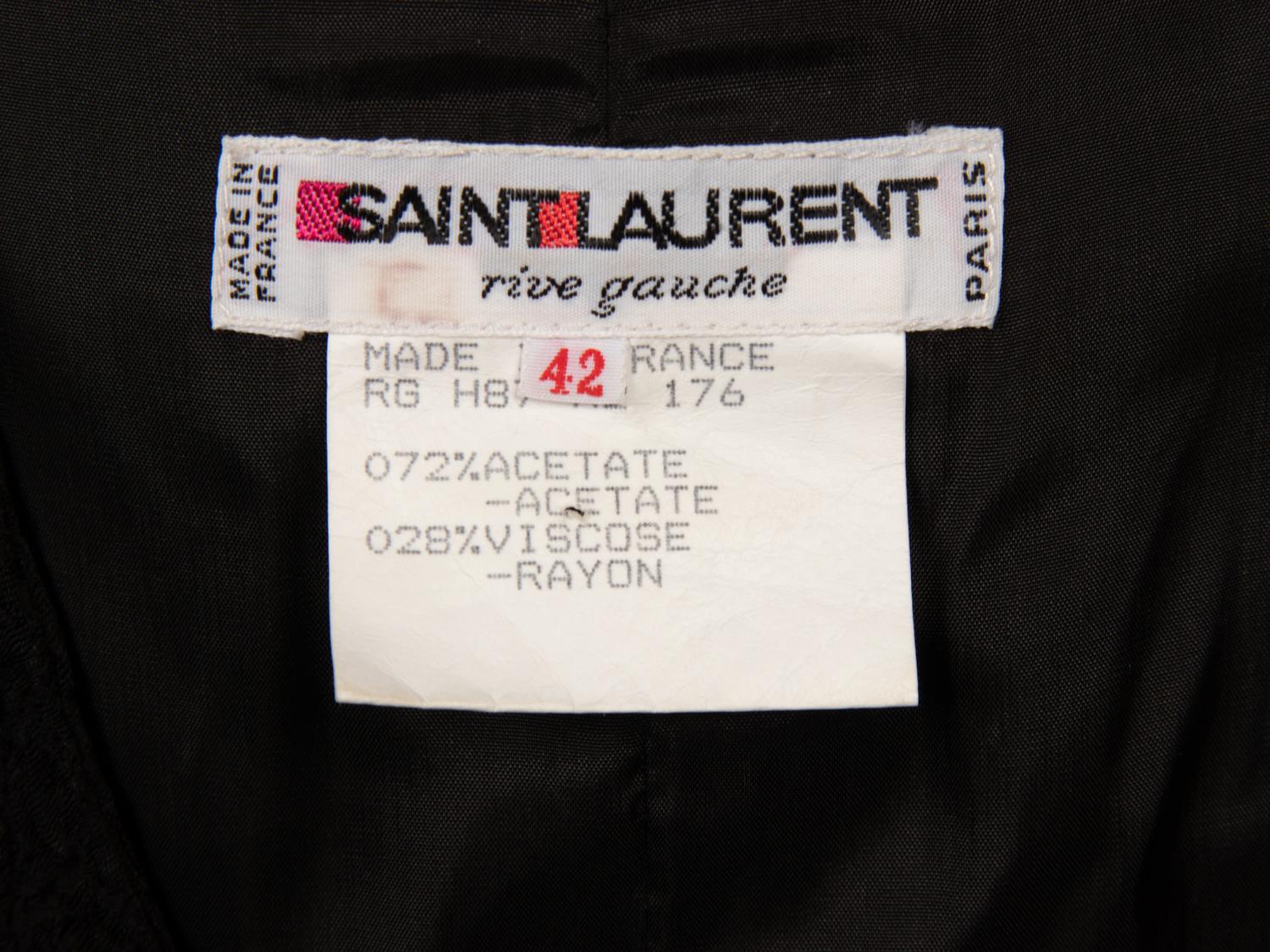 Yves Saint Laurent Rive Gauche Dress