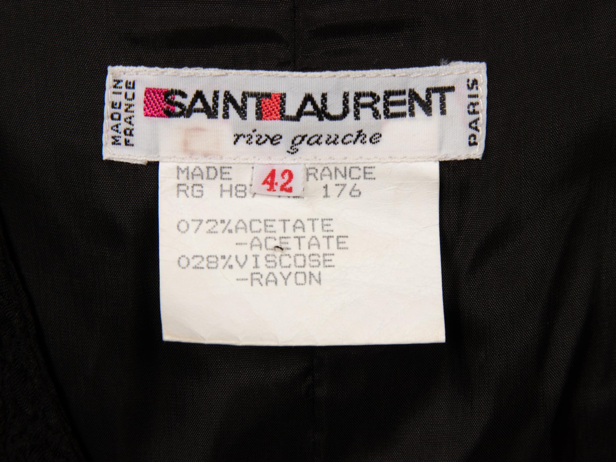 Yves Saint Laurent Rive Gauche Dress