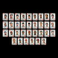 A Complete Set of 1968 Topps Game Baseball Cards (33/33)