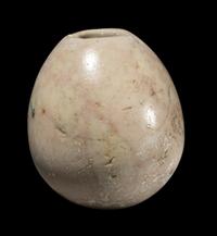 An Egyptian Limestone Mace Head