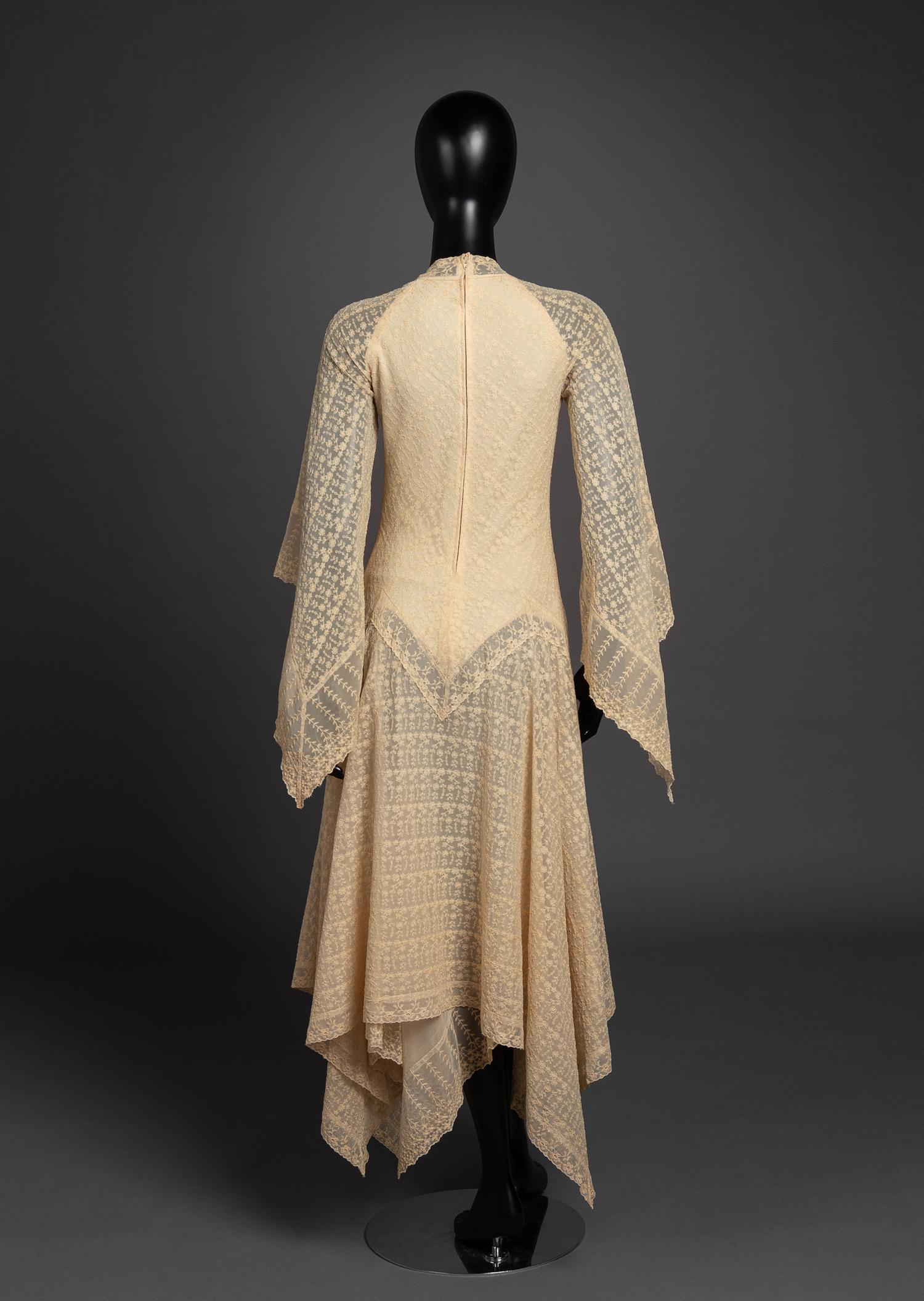 Giorgio di' Sant'Angelo Lace Dress, 1970s