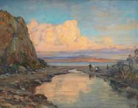 Pacific Coast near Santa Barbara, 1905