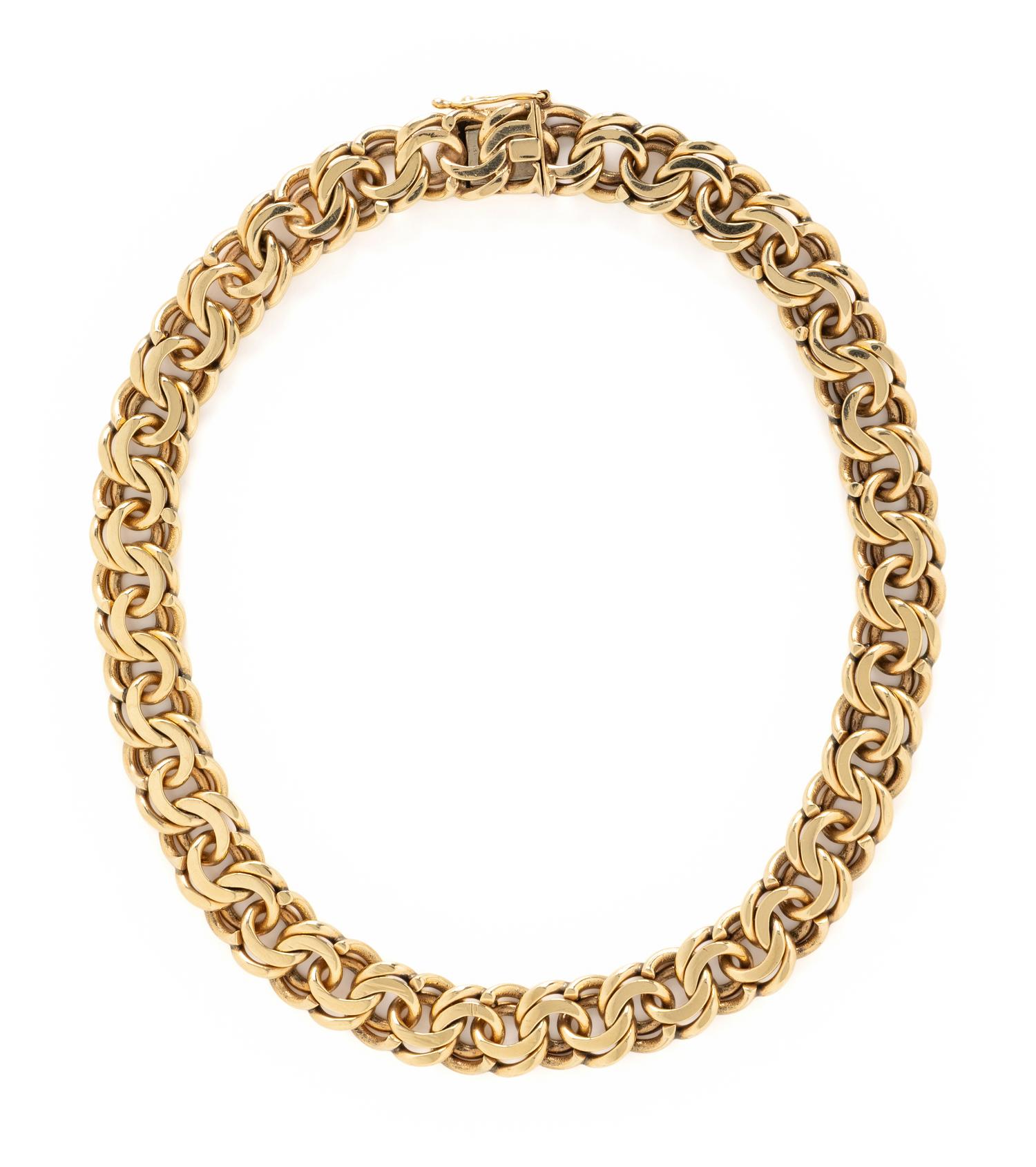 YELLOW GOLD NECKLACE